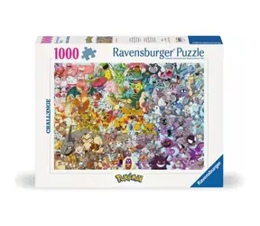 Ravensburger Challenge Puzzle: Pokémon / 1000 Teile / ab 14 Jahren