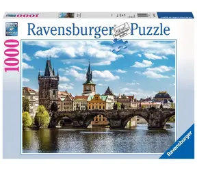 Ravensburger Tschechisch Sammlung: Prag: Blick auf die Karlsbrücke / 1000 Teile / ab 14 Jahren