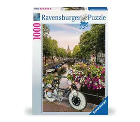 Ravensburger Auf dem Fahrrad in Amsterdam / 1000 Stück / ab 14 Jahren