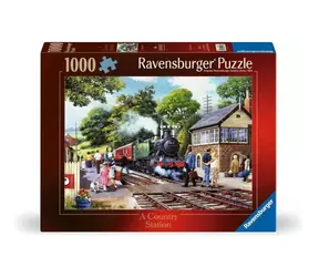 Ravensburger Bahnhaltestelle im Grünen / 1000 Teile / ab 14 Jahren