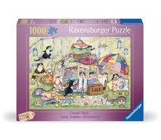 Ravensburger Das Leben der verrückten Katzen / 1000 Teile / ab 14 Jahren