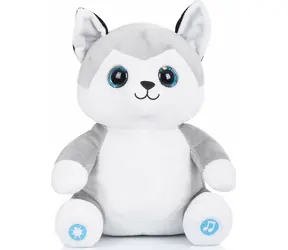 CHIPOLINO Plüsch Husky mit Lichtern und Musik / ab 0 Jahren