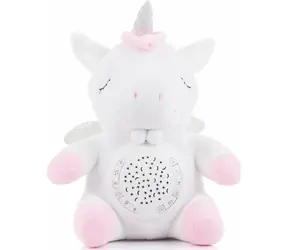 CHIPOLINO Plüsch-Einhorn mit Projektor und Musik / ab 0 Jahren
