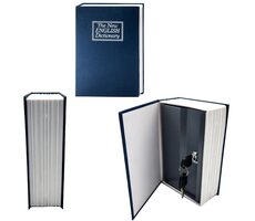 Mad Monkey Büchertresor blau / Trezor mit Schlüssel  