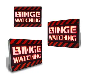 Mad Monkey Lampe „Binge Watching“