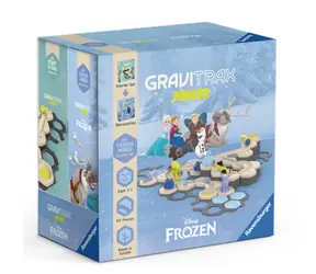 Ravensburger GraviTrax Junior Bundle: Starterset Start + Disney: Frozen / ab 3 Jahren