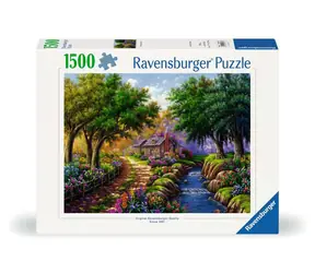 Ravensburger Häuschen am Fluss / 1500 Teile / ab 14 Jahren