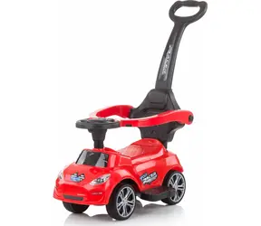 CHIPOLINO Stoßstange mit Führungsschiene Turbo Red / ab 3 Jahren / bis 23 kg