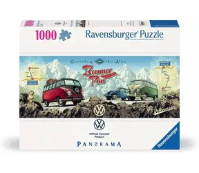 Ravensburger Mit VW über die Alpen - Panorama / 1000 Teile / ab 14 Jahren
