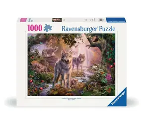 Ravensburger Eine Wolfsfamilie im Sommer / 1000 Teile / ab 14 Jahren