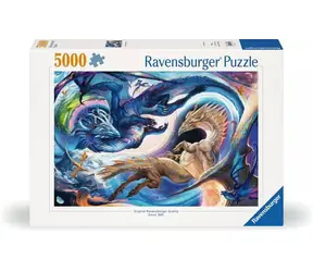 Ravensburger Drachen - Tag und Nacht / 5000 Teile / ab 14 Jahren