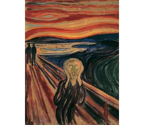 Ravensburger Edvard Munch: Der Schrei / 1000 Teile / ab 14 Jahren
