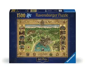 Ravensburger Harry Potter: Hogwarts-Karte - 1500 Teile / ab 14 Jahren