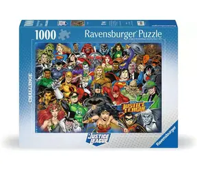 Ravensburger Challenge Puzzle: Justice League / 1000 Teile / ab 14 Jahren 