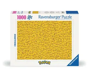 Ravensburger Challenge Puzzle: Pokémon Pikachu / 1000 Teile / ab 14 Jahren
