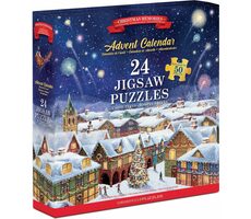 EUROGRAPHICS Puzzle-Adventskalender: Weihnachtserinnerungen / 24x50 Teile / ab 6 Jahren