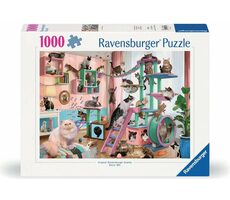 Ravensburger Katzentraumhaus / 1000 Teile / ab 14 Jahren