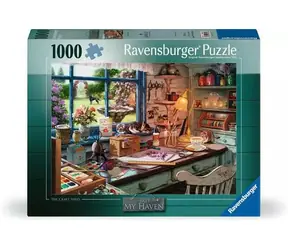 Ravensburger Bastelschuppen / 1000 Teile / ab 14 Jahren