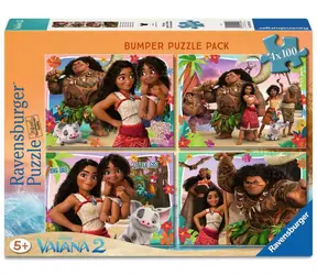 Ravensburger Disney: Moana / 4x100 Teile / ab 5 Jahren