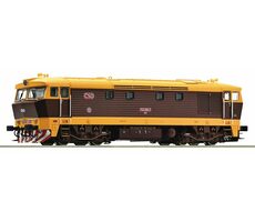 Roco 7300026 Diesellokomotive 752 068-7 ČSD/ČD Bardotka / Maßstab H0 (1:87) / 190mm / Radius 358mm / ab 14 Jahren
