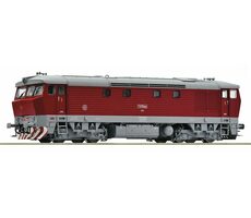 Roco 7300028 Diesellokomotive T 478 1184 Bardotka ČSD / Maßstab H0 (1:87) / 190mm / Radius 358mm / ab 15 Jahren