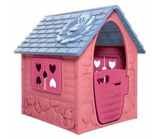 DOHÁNY Kinderzimmer Gartenhaus rosa / ab 1 Jahr