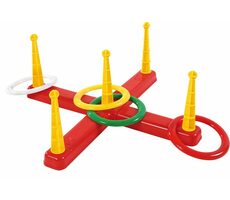 DOHANY Wurfspiel - Kreuz mit Kreisen / ab 3 Jahren 