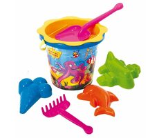 DOHÁNY Set für Sand mit Rechen 7 Stück (Mix) / ab 1 Jahr