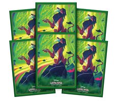 Disney Lorcana: Azurite Sea - Kartenschutzhüllen - Scar / ab 8 Jahren 