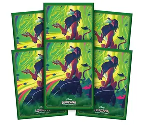 Disney Lorcana: Azurite Sea - Kartenschutzhüllen - Scar / ab 8 Jahren 