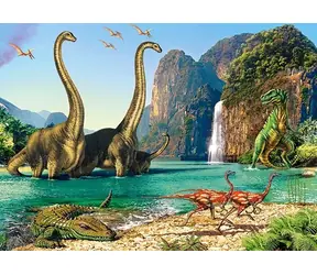 Castorland 06922 Welt der Dinosaurier / 60 Teile / ab 5 Jahren