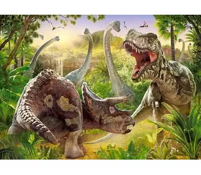 Castorland 018413 Dinosaurier-Kampf / 180 Teile / ab 7 Jahren