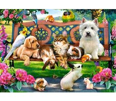 Castorland 018444 Haustiere im Park / 180 Teile / ab 7 Jahren