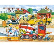 Castorland 040018 Bauplatz MAXI / 40 Teile / ab 4 Jahren