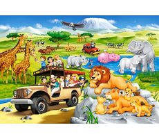 Castorland 040322 Safari Adventure MAXI / 40 Teile / ab 4 Jahren