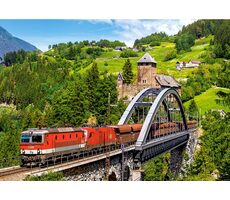 Castorland 52462 Zug auf der Brücke / 500 Teile / ab 9 Jahren