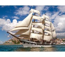 Castorland 52851 Segelschiff verlässt den Hafen / 500 Teile / ab 9 Jahren