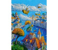 Castorland 53889 Art Collection: Hafen / 500 Teile / ab 9 Jahren