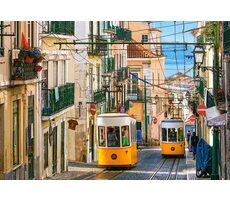 Castorland 104260 Straßenbahnen Lissabon, Portugal / 1000 Teile / ab 9 Jahren