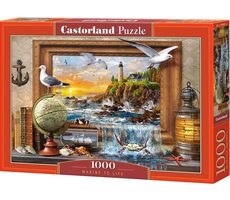 Castorland 104581 Der Hafen erwacht zum Leben / 1000 Teile / ab 9 Jahren