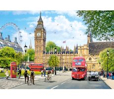 Castorland 104963 Busy London Morning / 1000 Teile / ab 9 Jahren