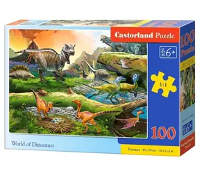 Castorland 111084 Dinosaurierwelt / 100 Teile / ab 6 Jahren