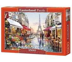 Castorland 151288 Blumenladen in Paris / 1500 Teile / Ab 9 Jahren