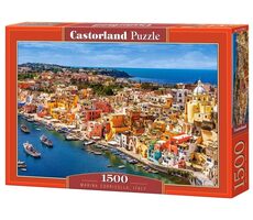 Castorland 151769 Corricella Hafen, Italien / 1500 Teile / ab 9 Jahren
