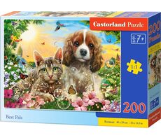 Castorland 222247 Beste Freunde / 200 Teile / ab 7 Jahren