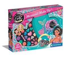 Clementoni Crazy CHIC - Meerjungfrau Lidschatten Make UP Set / ab 6 Jahren