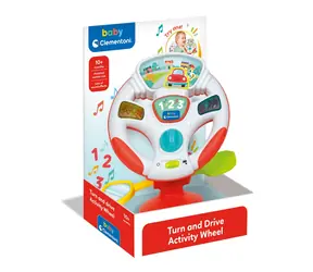 Clementoni Clemmy Baby - Interaktives Lenkrad / ab 10 Monaten