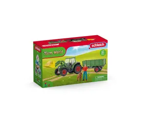Schleich Traktor mit Anhänger / ab 3 Jahren