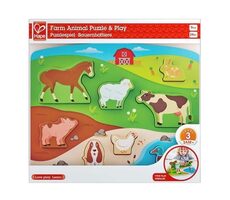 Hape Puzzle - Bauernhoftiere / ab 2 Jahren