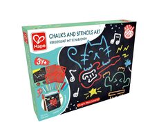 Hape Malen mit Kreiden und Schablonen / ab 3 Jahren